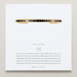Bryan Anthonys Eclipse Pave Bangle in Gold with Meaning Card