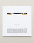 Bryan Anthonys Eclipse Pave Bangle in Gold with Meaning Card