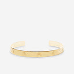 Bryan Anthonys Overcome Gold Engraved Cuff Front Macro