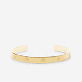 Bryan Anthonys Overcome Gold Engraved Cuff Front Macro