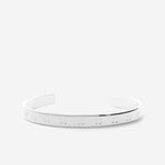 Bryan Anthonys Pause Engraved Cuff Outside Silver