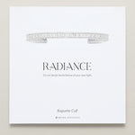 Bryan Anthonys Radiance Collection Baguette Cuff Silver On Card