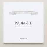Bryan Anthonys Radiance Collection Baguette Cuff Silver On Card