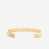 Bryan Anthonys Squad Gold Engraved Cuff Inside Macro