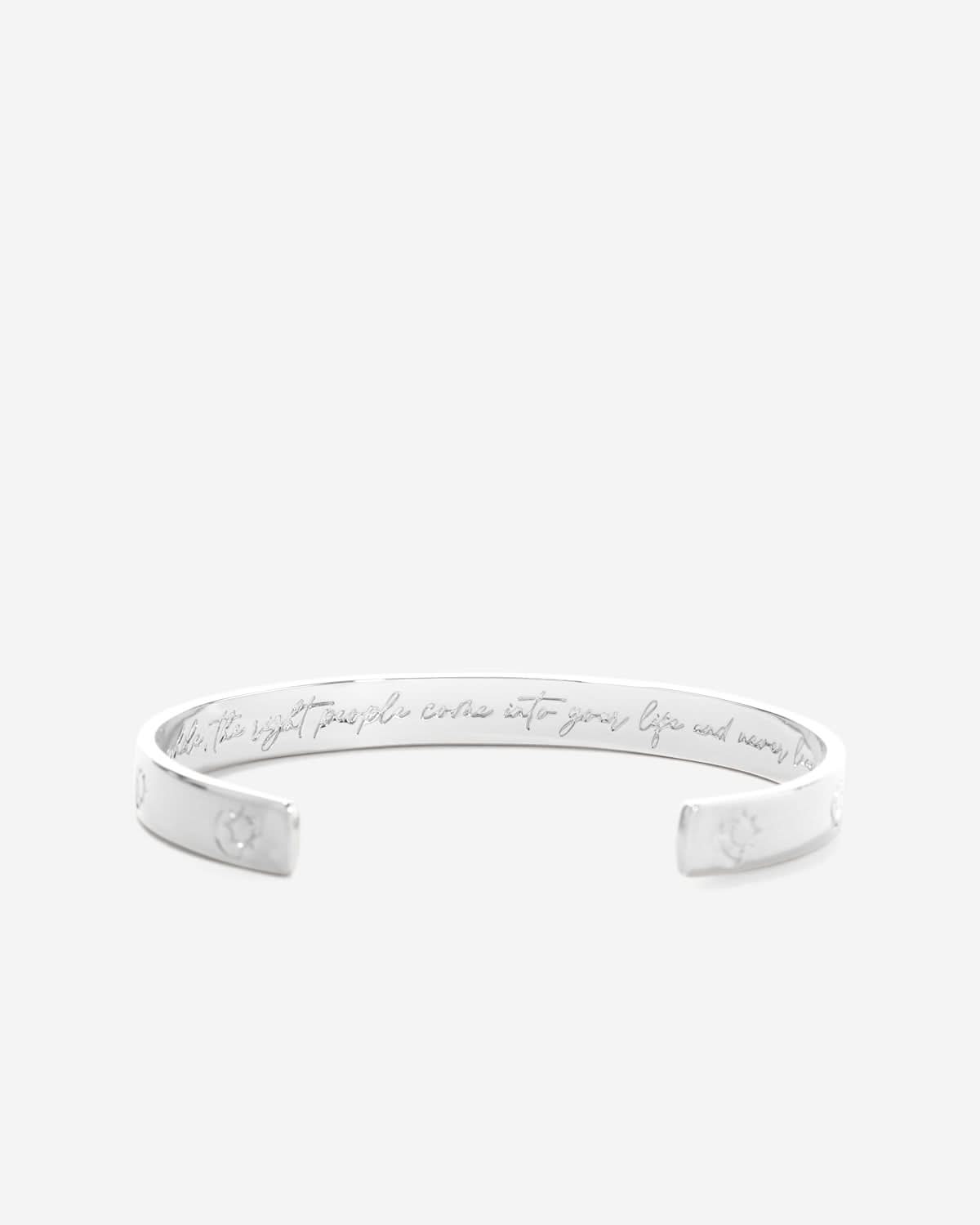 Bryan Anthonys Squad Silver Engraved Cuff Inside Macro