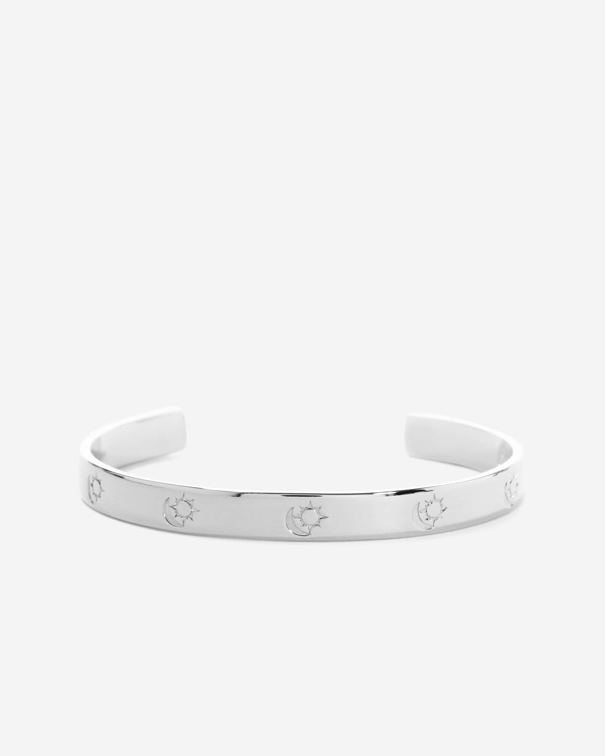 Bryan Anthonys Squad Silver Engraved Cuff Front Macro