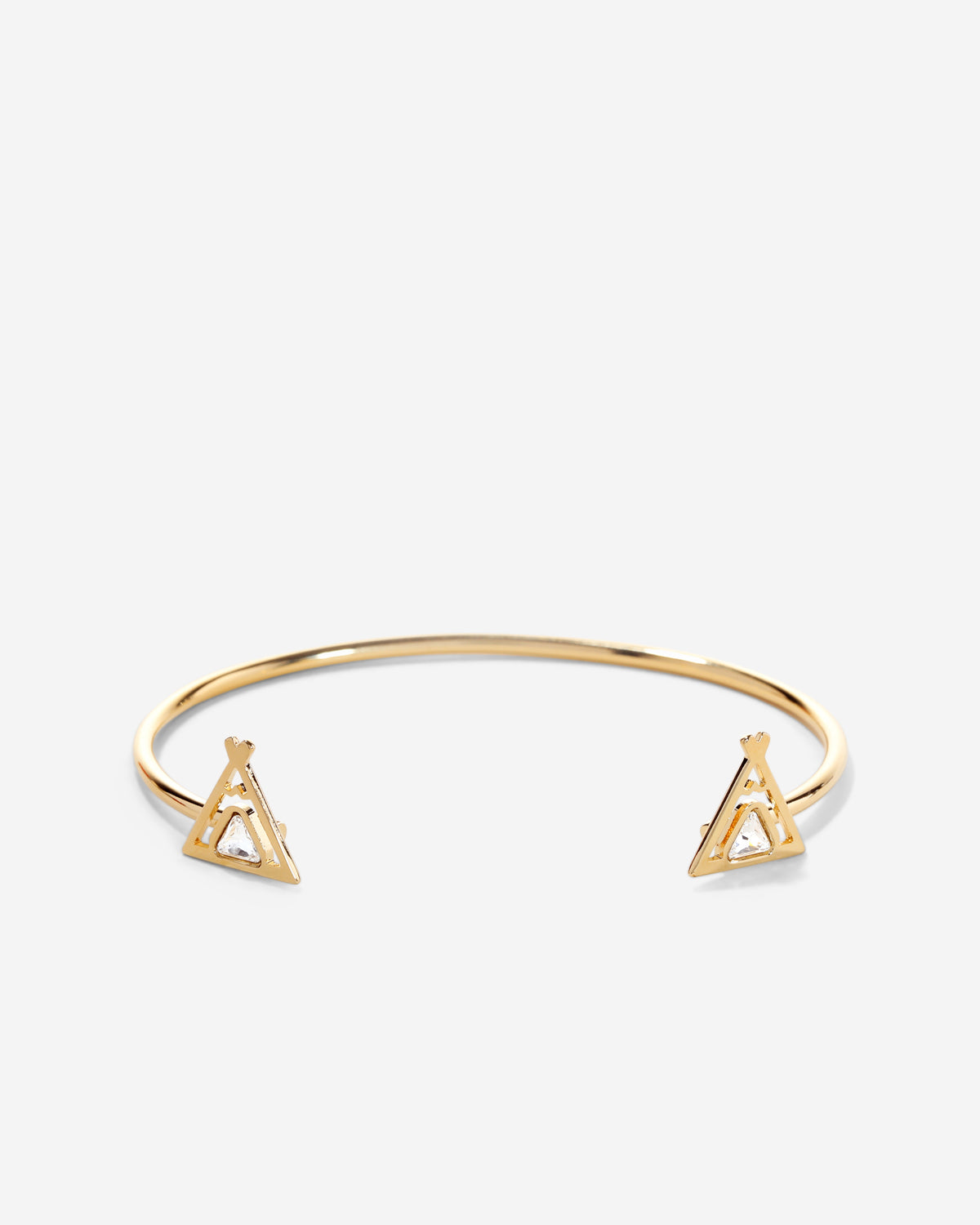 Bryan Anthonys Tribe Gold Friendship Cuff with crystals macro
