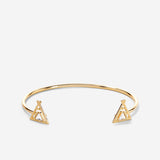 Bryan Anthonys Tribe Gold Friendship Cuff with crystals macro