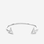 Bryan Anthonys Tribe Silver Friendship Cuff with crystals macro