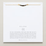 Bryan Anthonys Eclipse Collection Dainty Chain Bracelet in Gold with Meaning Card