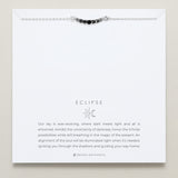 Bryan Anthonys Eclipse Collection Dainty Chain Bracelet in Silver with Meaning Card