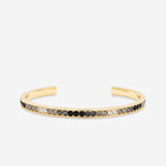 Bryan Anthonys Eclipse Pave Bangle in Gold Front Side