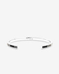 Bryan Anthonys Eclipse Pave Bangle in Silver Back Side