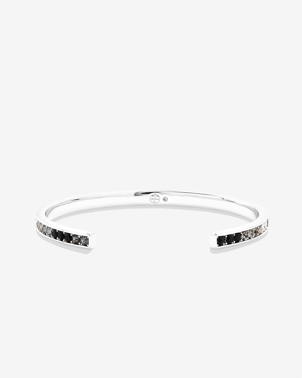 Bryan Anthonys Eclipse Pave Bangle in Silver Back Side