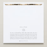 Bryan Anthonys Eclipse Collection Tennis Bracelet in Gold with Meaning Card