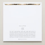 Bryan Anthonys Eclipse Collection Tennis Bracelet in Gold with Meaning Card