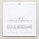Bryan Anthonys Just For Luck Gold Evil Eye Bracelet On Card