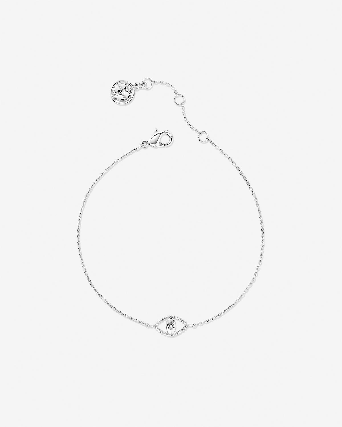 Bryan Anthonys Just For Luck Collection Evil Eye Bracelet Silver