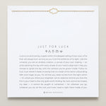 Bryan Anthonys Just For Luck Hamsa Gold Bracelet On Card