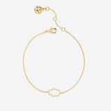 Bryan Anthonys Just For Luck Collection Hamsa Bracelet Gold