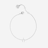 Bryan Anthonys Just For Luck Collection Wishbone Bracelet Silver