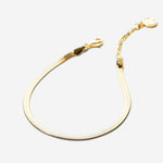 Bryan Anthonys Layers of You Gold Paved Herringbone Chain Bracelet Macro