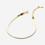 Bryan Anthonys Layers of You Gold Paved Herringbone Chain Bracelet Macro