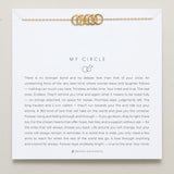 Bryan Anthonys My Circle Friendship Dainty Bracelet Gold