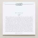 Bryan Anthonys My Circle Friendship Dainty Bracelet Silver