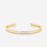 Bryan Anthonys Radiance Collection Baguette Cuff Gold