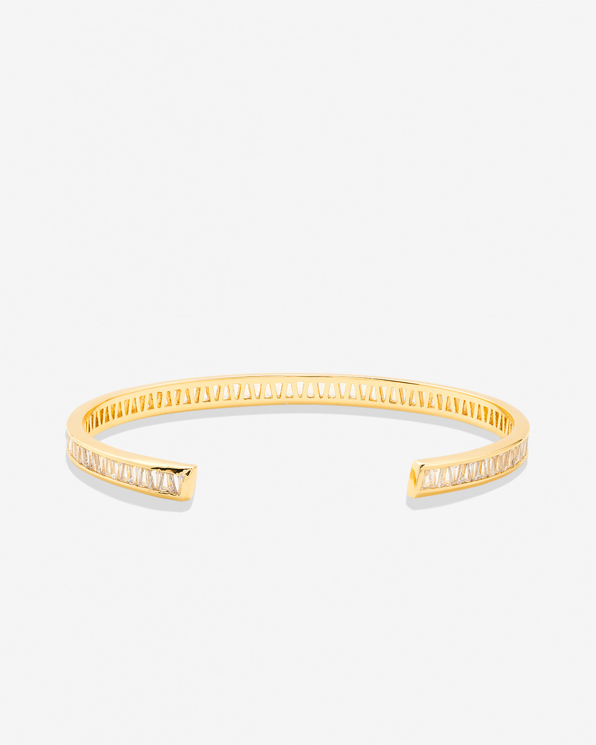 Bryan Anthonys Radiance Collection Baguette Cuff Gold