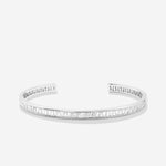 Bryan Anthonys Radiance Collection Baguette Cuff Silver