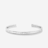 Bryan Anthonys Radiance Collection Baguette Cuff Silver