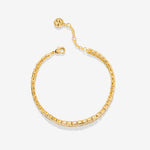 Bryan Anthonys Radiance Collection Baguette Tennis Bracelet Gold