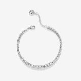 Bryan Anthonys Radiance Collection Baguette Tennis Bracelet Silver