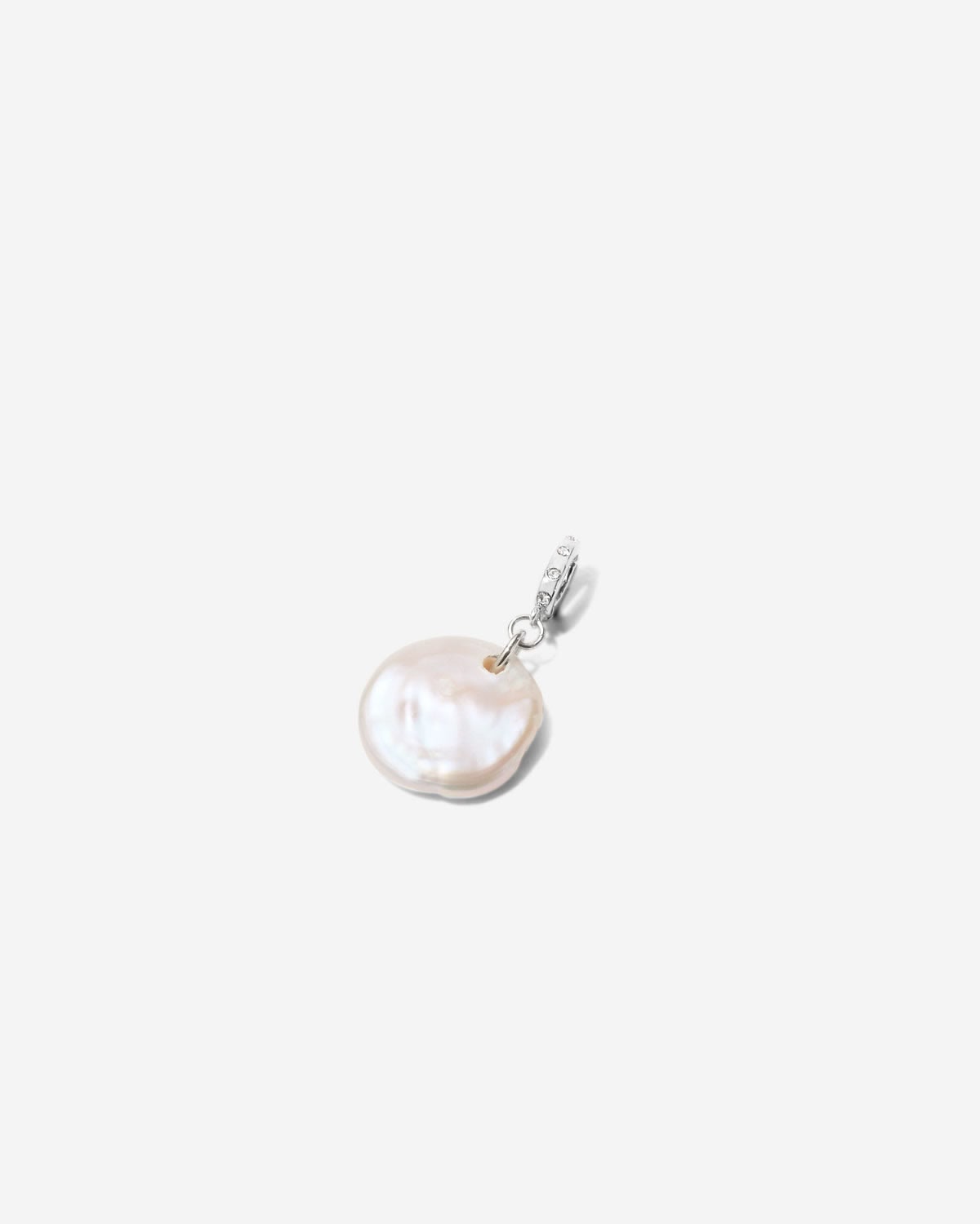 Stories of You — Grit Charm in silver finish