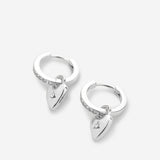 Bryan Anthonys Always In My Heart Huggies in Silver