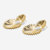 Bryan Anthonys Gold Breathe Statement Earrings Macro