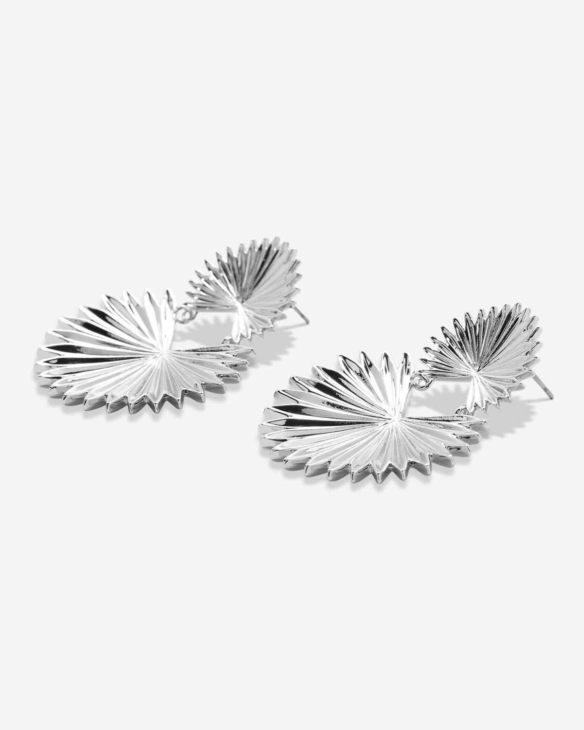 Bryan Anthonys Silver Breathe Statement Earrings Macro