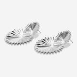 Bryan Anthonys Silver Breathe Statement Earrings Macro