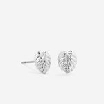 Bryan Anthonys Silver Breathe Stud Earrings Macro