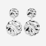 Bryan Anthonys Silver Depth Statement Earrings