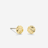 Bryan Anthonys Gold Depth Stud Earrings Macro