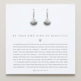 Bryan Anthonys Silver Be Your Own Kind Of Beautiful Huggies On Card