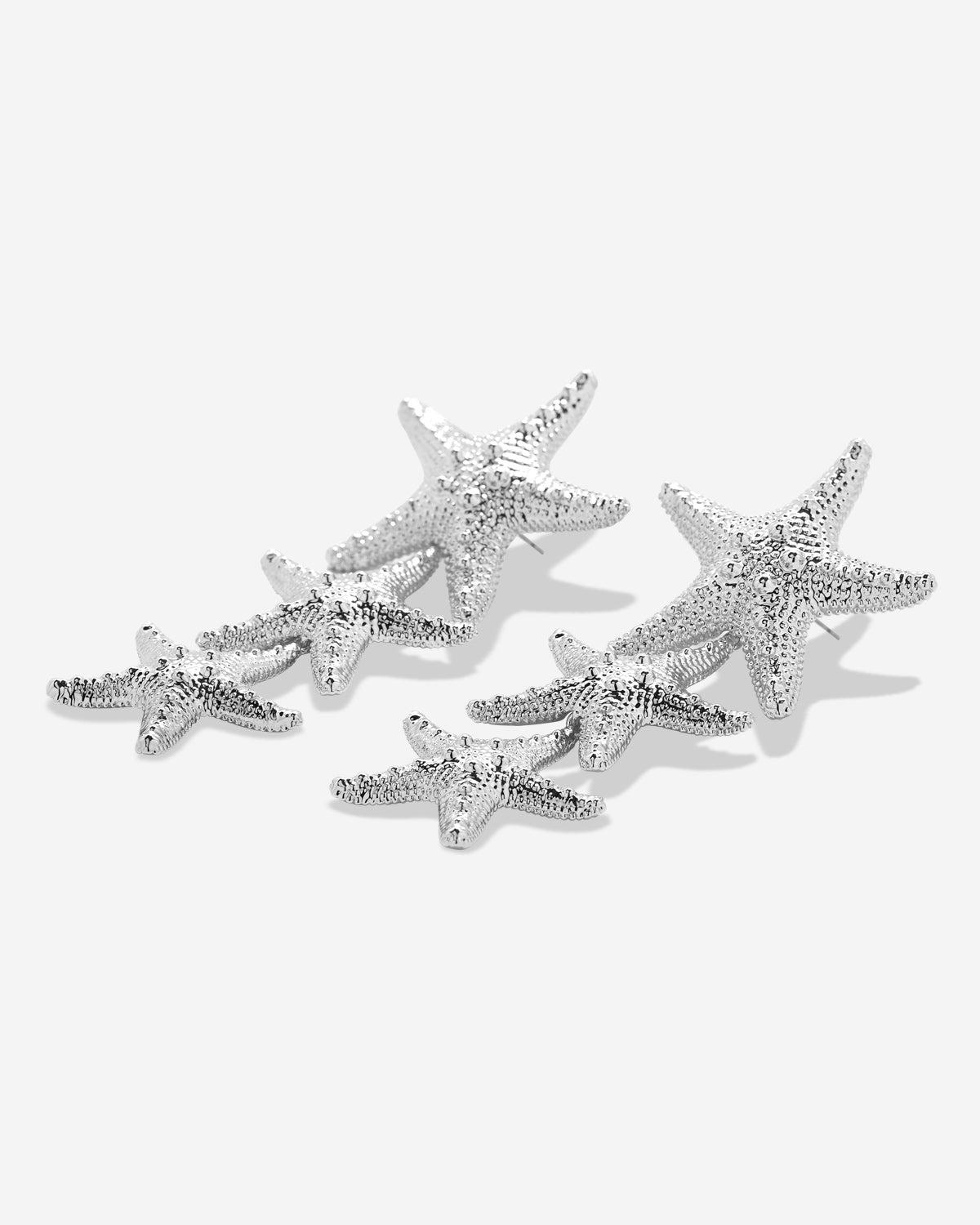 Bryan Anthonys Silver Renew Statement Earrings Macro