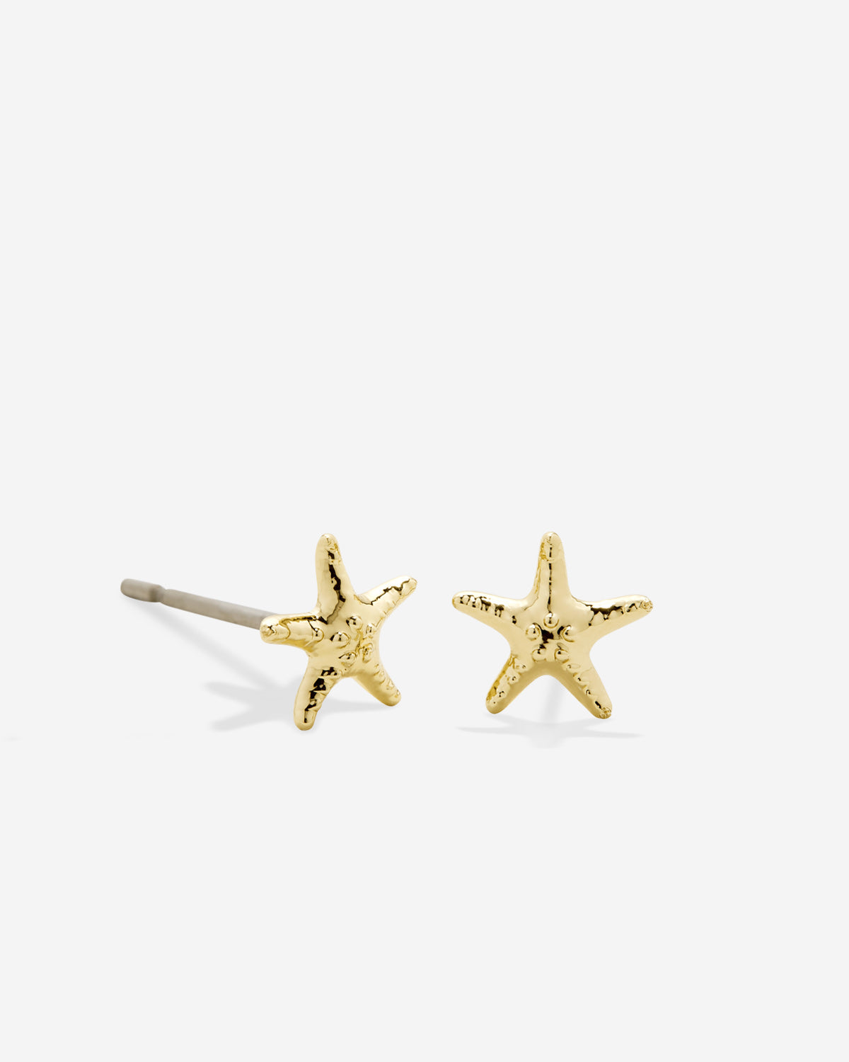 Bryan Anthonys Gold Renew Stud Earrings Macro