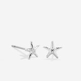 Bryan Anthonys Silver Renew Stud Earrings Macro