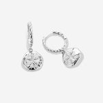 Bryan Anthonys Silver Sea Seeker Huggie Earrings Macro