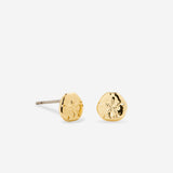 Bryan Anthonys Gold Sea Seeker Stud Earrings Macro