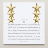 Bryan Anthonys Gold Renew Statement Earrings On Card